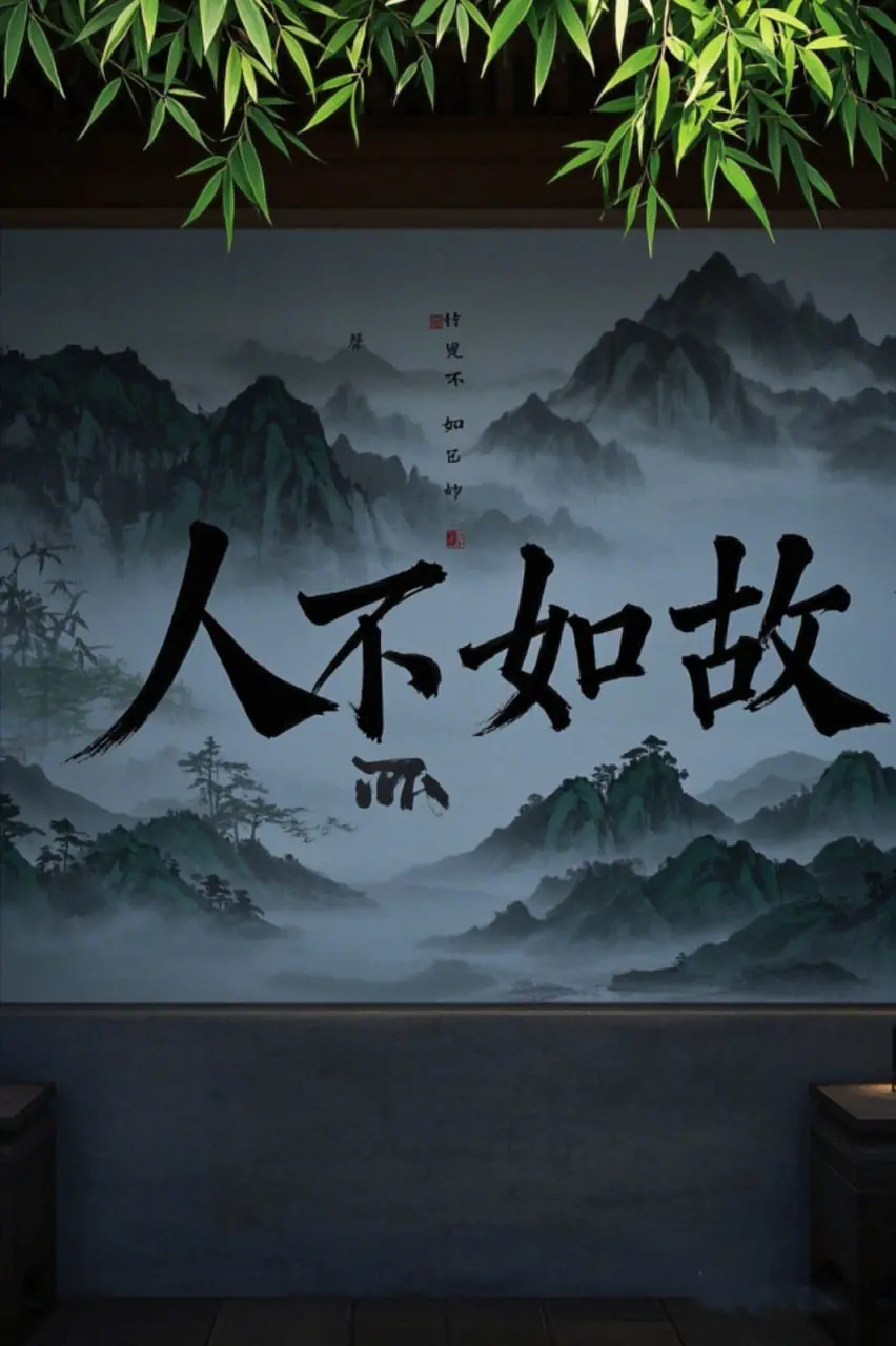 人不如故 海报